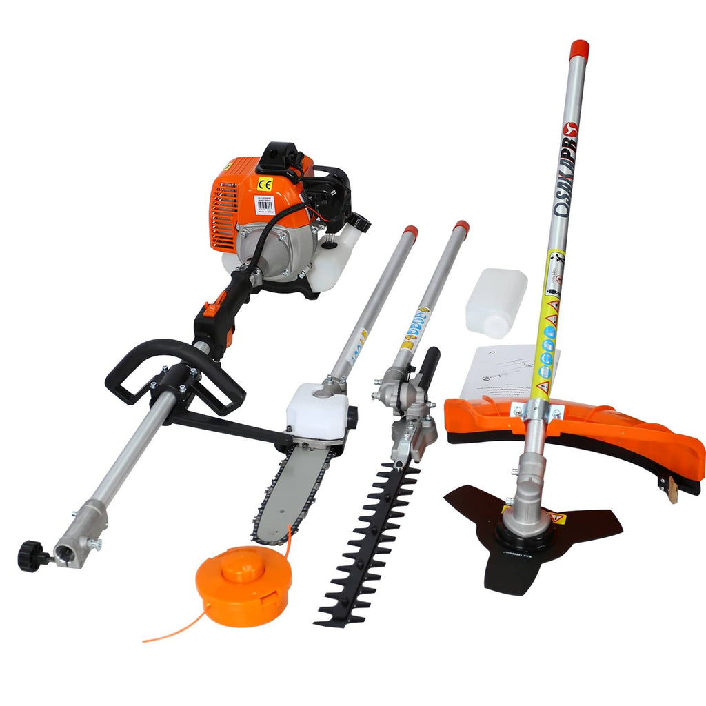4 In 1 Multi-Functional Trimming Tool Garden Tool System With Gas Pole Saw Trimmer - Daily Wonder Store