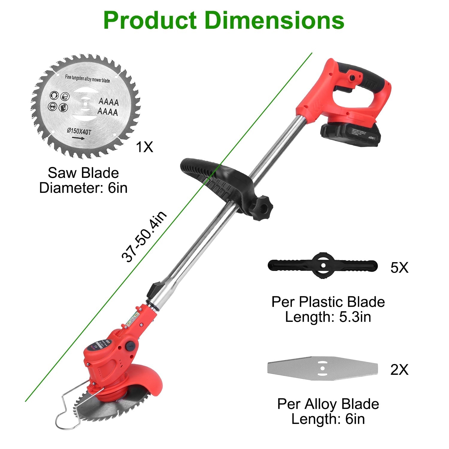 Adjustable Telescopic Weed Trimmer - Daily Wonder Store