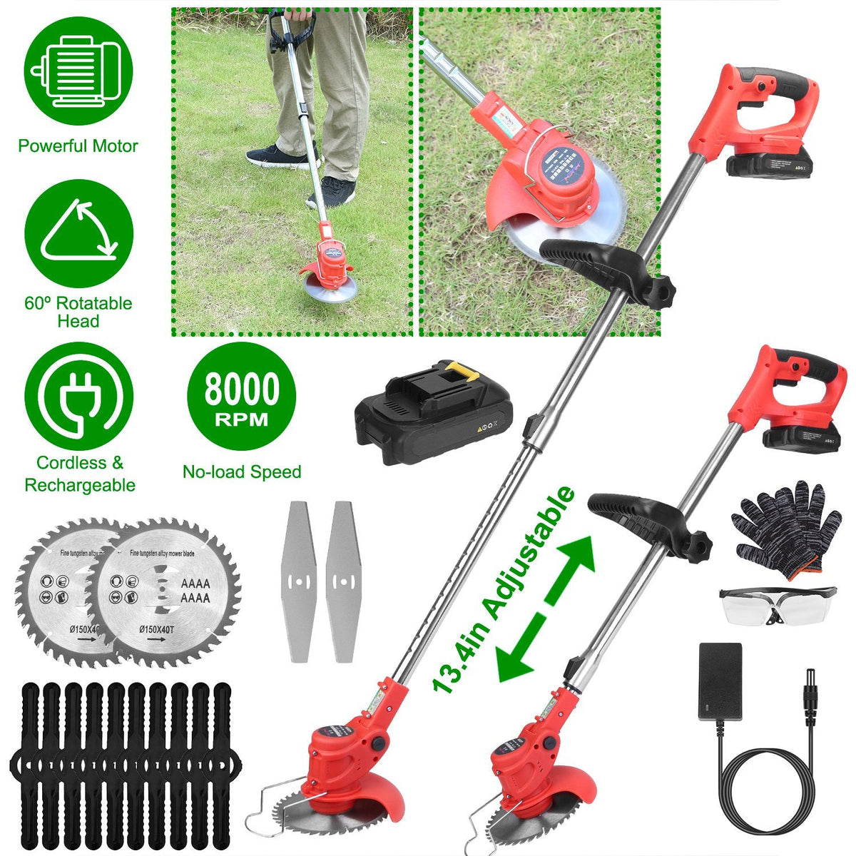Adjustable Telescopic Weed Trimmer - Daily Wonder Store