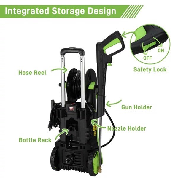 High Pressure Cleaning Machine Green - Daily Wonder Store