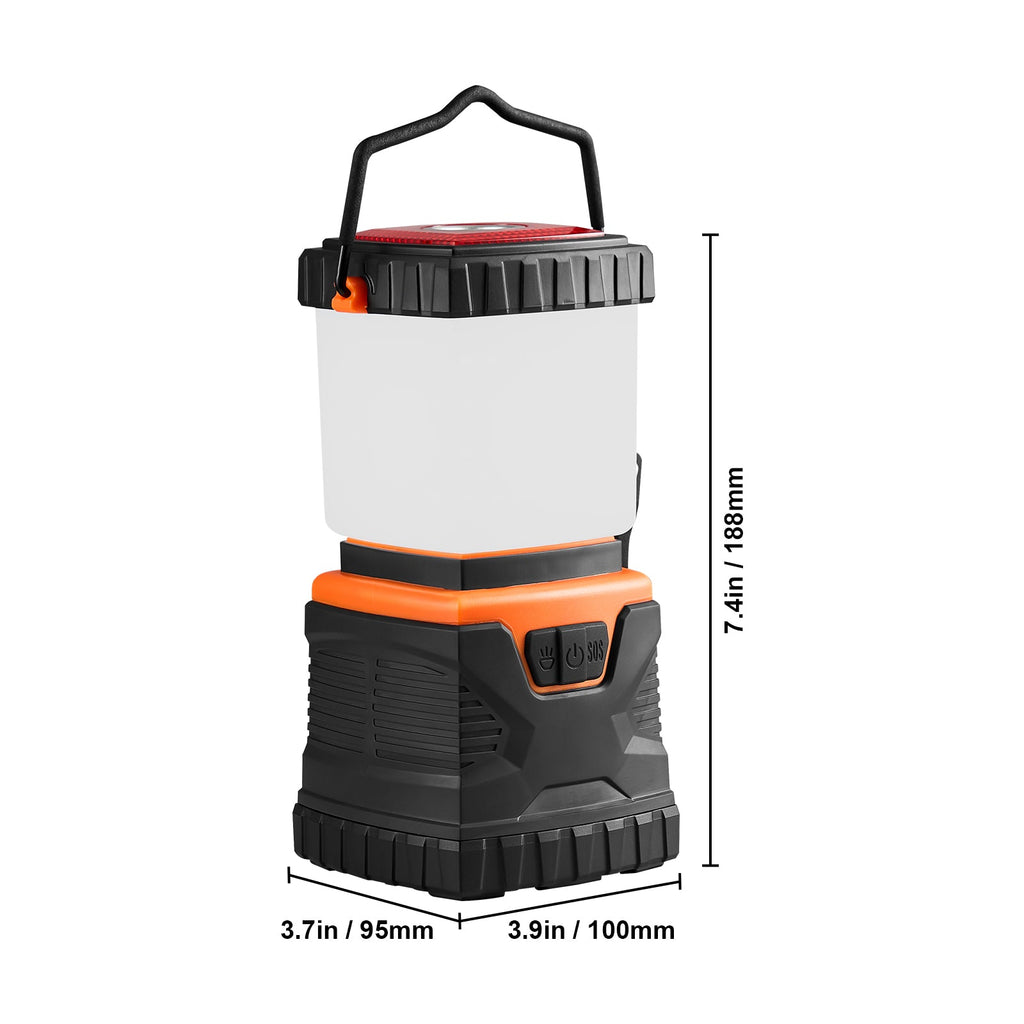 VEVOR LED Camping Lantern Battery Powered All-in-one For Exceptional Experience - Daily Wonder Store