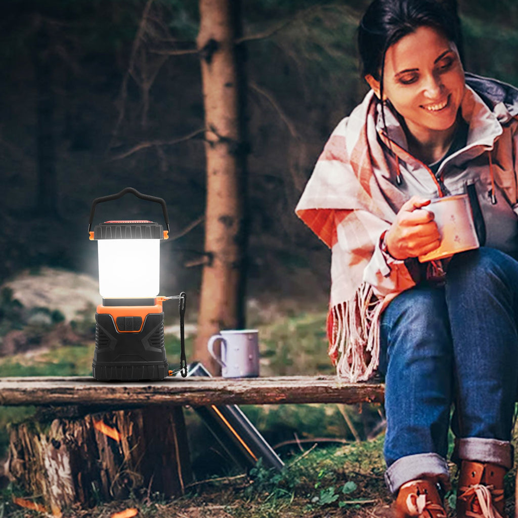VEVOR LED Camping Lantern Battery Powered All-in-one For Exceptional Experience - Daily Wonder Store